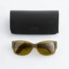 Sonnenbrille mit ovalem Rahmen