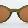 Sonnenbrille mit ovalem Rahmen