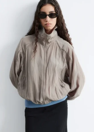 Sportliche Jacke aus Viskosemischung