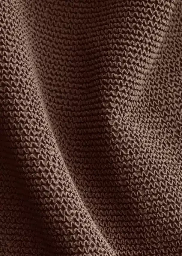 Strandkleid mit strukturierter Schleife Strandkleid mit strukturierter Schleife