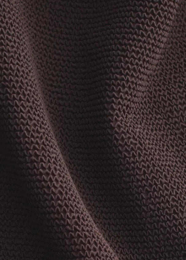Strandkleid mit strukturierter Schleife Strandkleid mit strukturierter Schleife