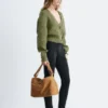 Strick-Cardigan aus Baumwolle mit Rippstrick Strick-Cardigan aus Baumwolle mit Rippstrick