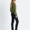 Strick-Cardigan aus Baumwolle mit Rippstrick Strick-Cardigan aus Baumwolle mit Rippstrick