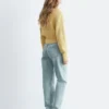 Strick-Cardigan aus Baumwolle mit Rippstrick Strick-Cardigan aus Baumwolle mit Rippstrick