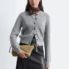 Strick-Cardigan mit Rippbündchen Strick-Cardigan mit Rippbündchen