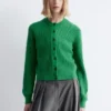 Strick-Cardigan mit Rippbündchen Strick-Cardigan mit Rippbündchen