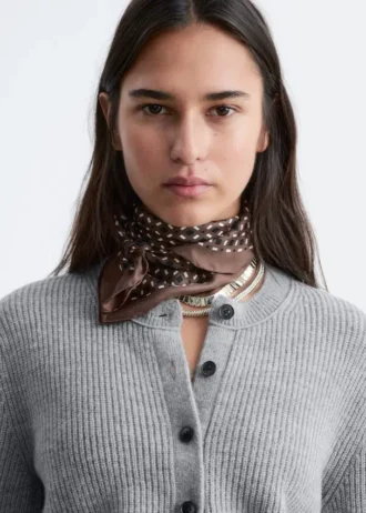 Strick-Cardigan mit Rippbündchen Strick-Cardigan mit Rippbündchen