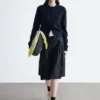 Strick-Cardigan mit Rippbündchen Strick-Cardigan mit Rippbündchen