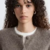 Strick-Cardigan mit Rippbündchen Strick-Cardigan mit Rippbündchen