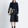 Strick-Cardigan mit Rippbündchen Strick-Cardigan mit Rippbündchen