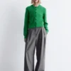 Strick-Cardigan mit Rippbündchen Strick-Cardigan mit Rippbündchen