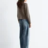 Strick-Cardigan mit Rippbündchen Strick-Cardigan mit Rippbündchen