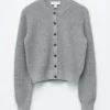 Strick-Cardigan mit Rippbündchen Strick-Cardigan mit Rippbündchen