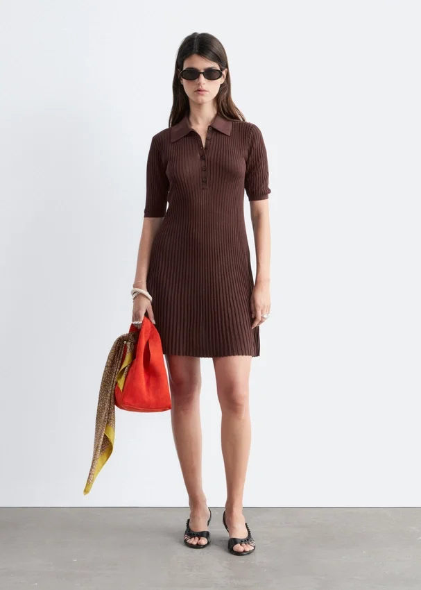 Strick-Minikleid Strick-Minikleid