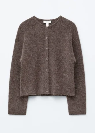 Strickcardigan aus Alpaka-Mischung