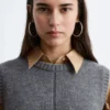 Strickpullover-Weste