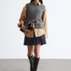 Strickpullover-Weste