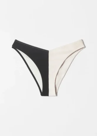 Strukturierte Bikinihose