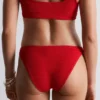 Strukturiertes Bikini-Oberteil