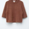 T-Shirt aus Mohair-Mischung