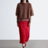 T-Shirt aus Mohair-Mischung