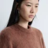 T-Shirt aus Mohair-Mischung
