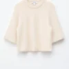T-Shirt aus Mohair-Mischung