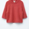 T-Shirt aus Mohair-Mischung