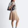 T-Shirt aus Rippstrick T-Shirt aus Rippstrick