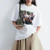 T-Shirt mit übergroßem Aufdruck T-Shirt mit übergroßem Aufdruck