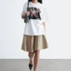 T-Shirt mit übergroßem Aufdruck T-Shirt mit übergroßem Aufdruck