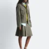 Taillierte Baumwolljacke