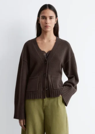 Taillierte Cardigan