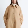 Taillierte Wolljacke