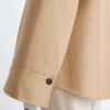 Taillierte Wolljacke