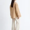 Taillierte Wolljacke