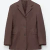 Taillierter Leinen-Blazer