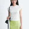 Tailliertes Jersey-T-Shirt Tailliertes Jersey-T-Shirt