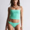 Tankini-Oberteil mit quadratischem Ausschnitt Tankini-Oberteil mit quadratischem Ausschnitt