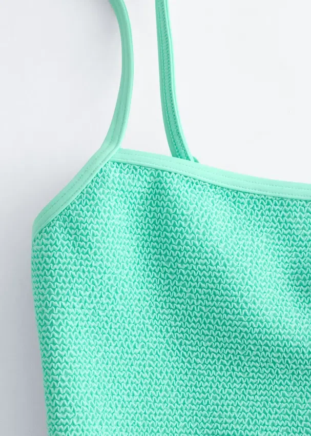 Tankini-Oberteil mit quadratischem Ausschnitt Tankini-Oberteil mit quadratischem Ausschnitt