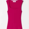 Tanktop aus Rippstrick Tanktop aus Rippstrick