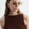 Tanktop aus Rippstrick Tanktop aus Rippstrick