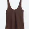 Tanktop mit U-Ausschnitt Tanktop mit U-Ausschnitt
