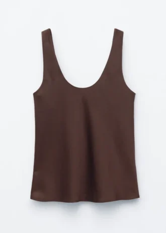 Tanktop mit U-Ausschnitt Tanktop mit U-Ausschnitt