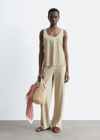 Twill-Hose mit Kordelzug