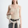 Tanktop mit Wellenkante Tanktop mit Wellenkante