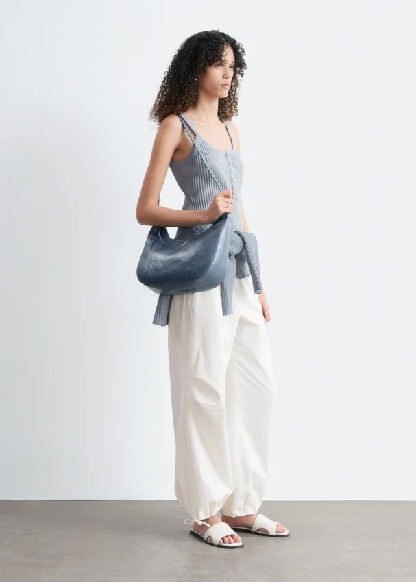 Tanktop mit Wellenkante Tanktop mit Wellenkante