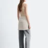 Tanktop mit Wellenkante Tanktop mit Wellenkante