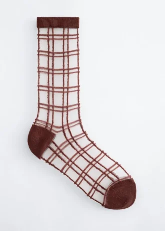 Transparente Karosocken