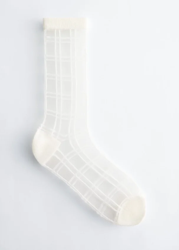 Transparente Karosocken Transparente Karosocken